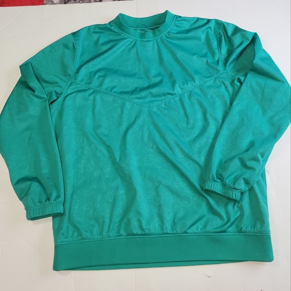 Mens Nike Ridgemoor Country Club Pullover Size M Green - Picture 1 of 9